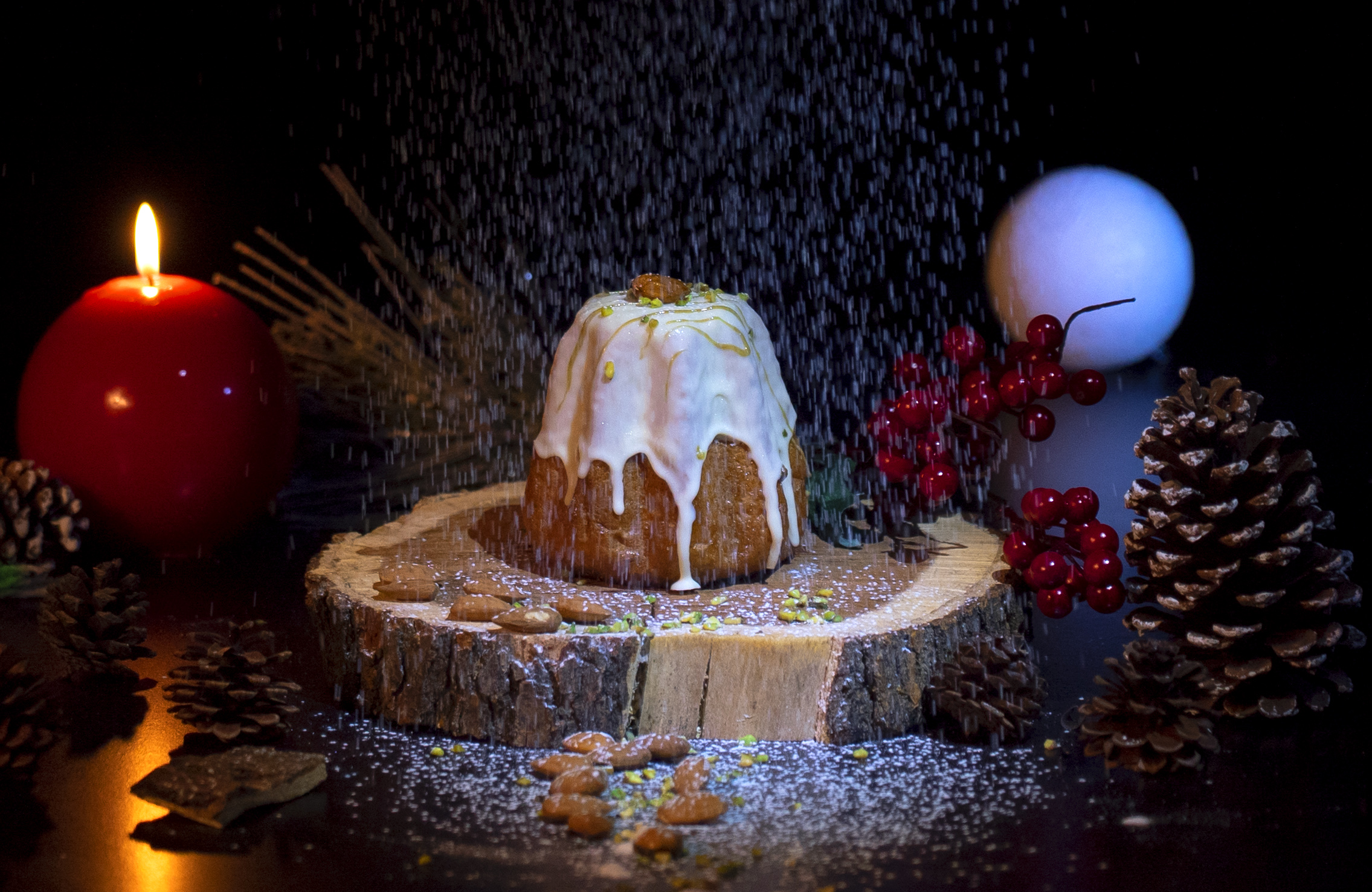 Pan Tartufo pistacchio e mandorla