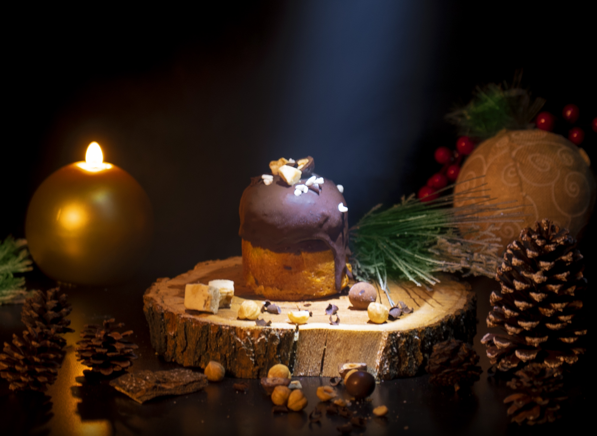 Pan Tartufo Torroncino e Cioccolato