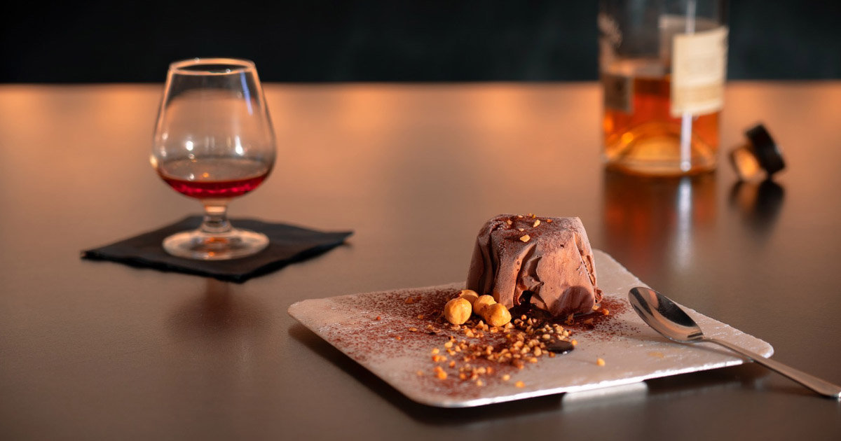 Tartufo artigianale Gianduia con cuore di crema morbida al Cacao Selecao & Nocciola IGP Piemonte